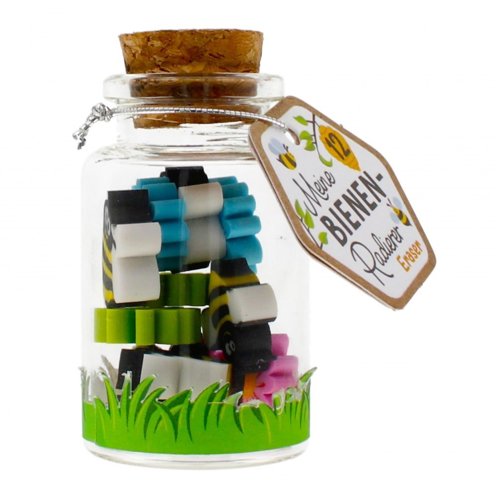 ERASER MIX 12 PCS IN A JAR TRENDHAUS 956958 TRE TRENDHAUS